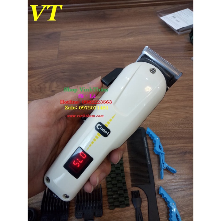 tông đơ cắt tóc cao cấp codol 809A TẶNG KÈM BỘ KÉO