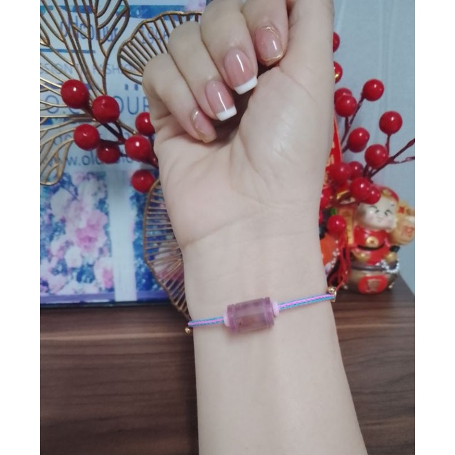 Vòng tay lu thống đầu xuôi đuôi lọt định công danh tài lộc trợ mệnh thổ hoả