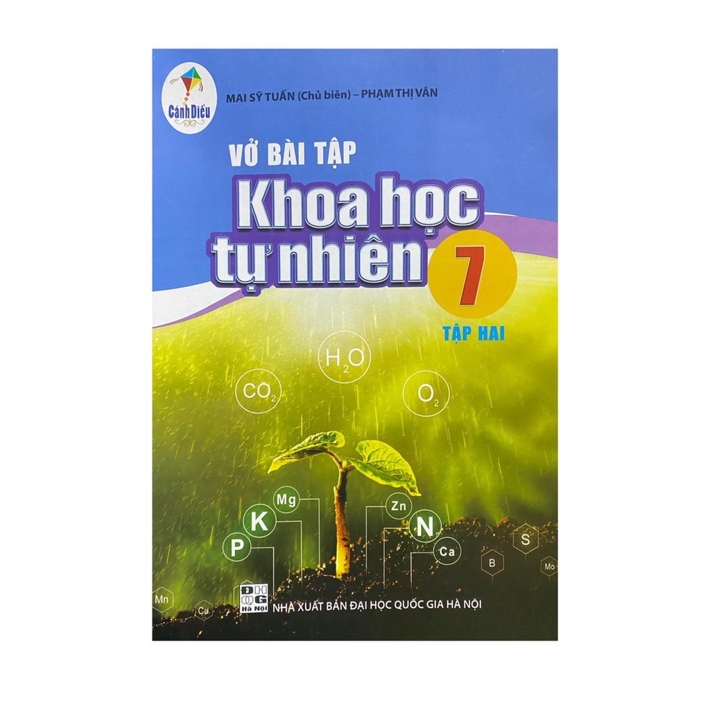 Sách - Vở bài tập khoa học tự nhiên 7 tập hai  + Bán kèm 1 tẩy chì