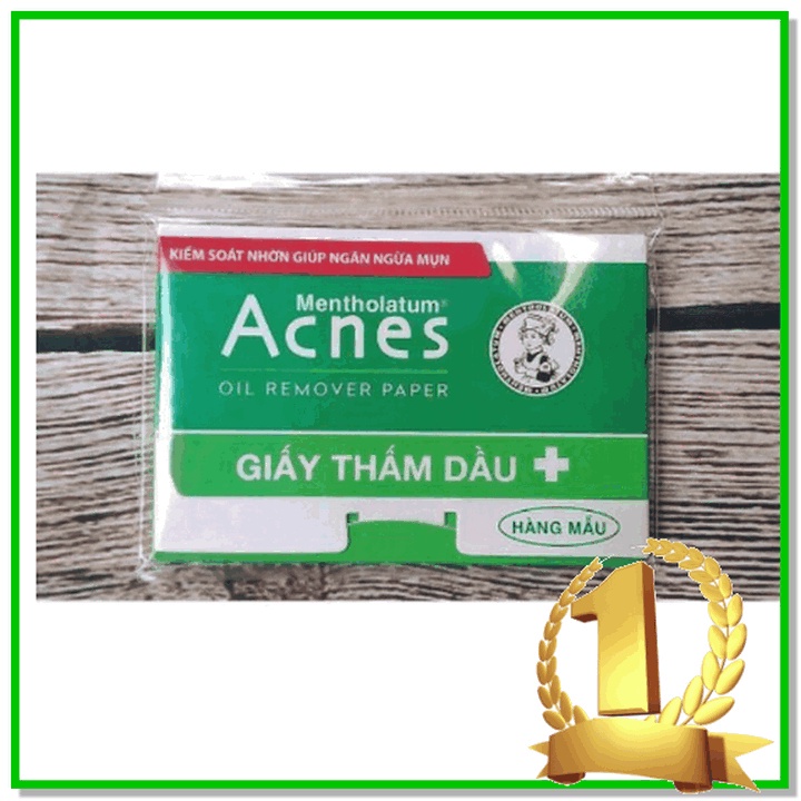 Giấy thấm dầu Acnes 50 tờ - hút sạch nhờn - sạch dầu, giảm mụn