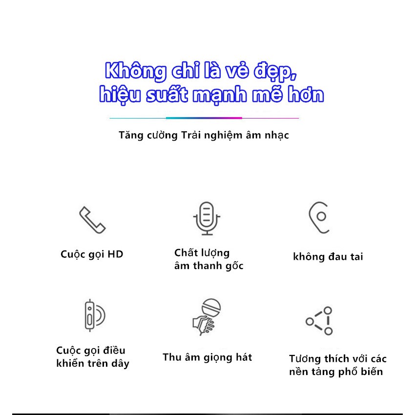 Tai nghe nhạc TAI ĐA NĂNG in ear tai nghe 🎧 U19 Đầu Cắm 3.5mm Cho ĐT Android Và Ios IP6s 6plus Và Samsung
