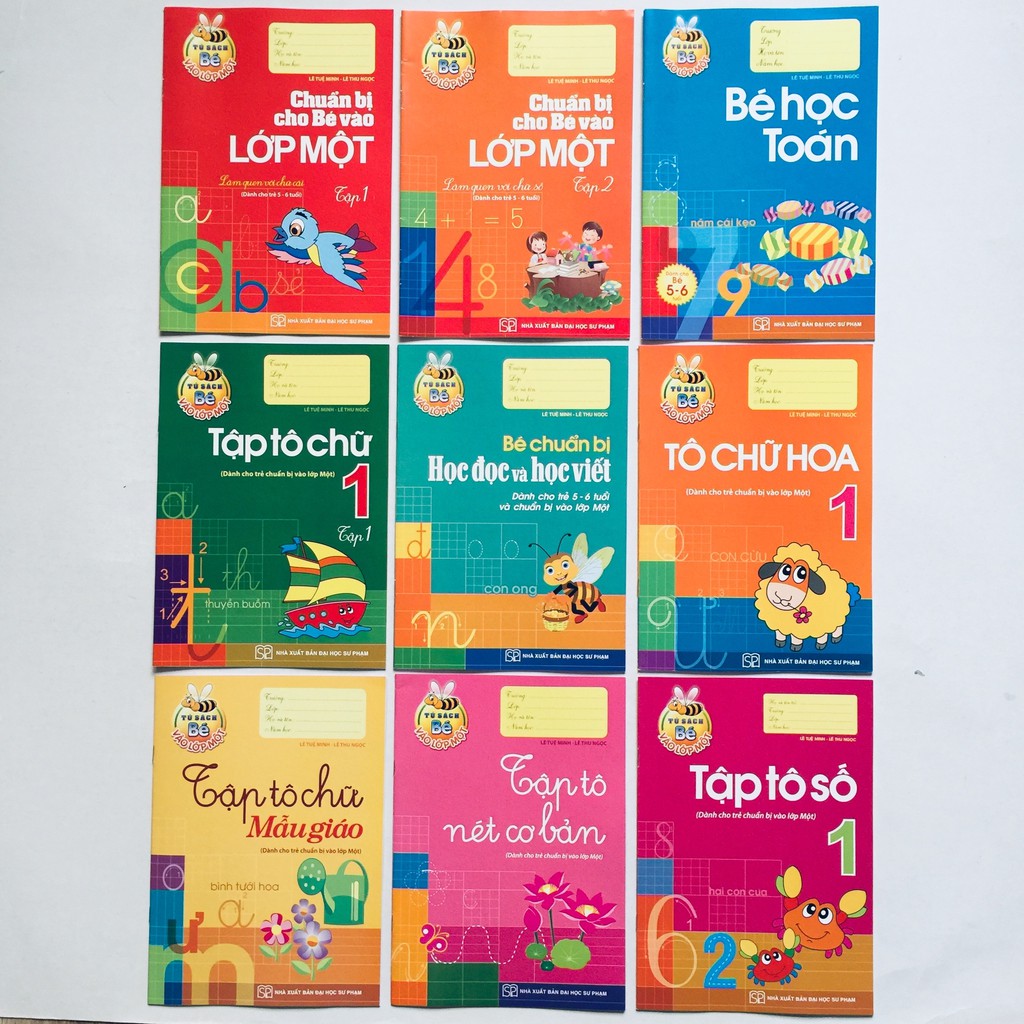 Sách - Chuẩn Bị Cho Bé Vào Lớp Một - Cuốn lẻ tự chọn