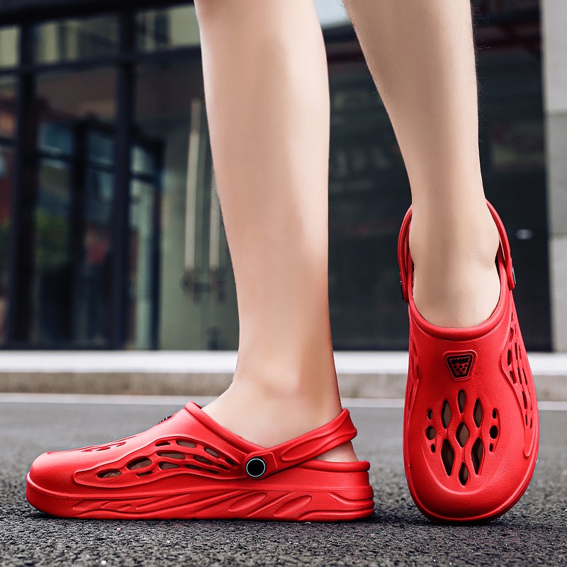 Dép sandal nhẹ đế phẳng size lớn thời trang mùa hè thoải mái dành cho nam Size 36-45