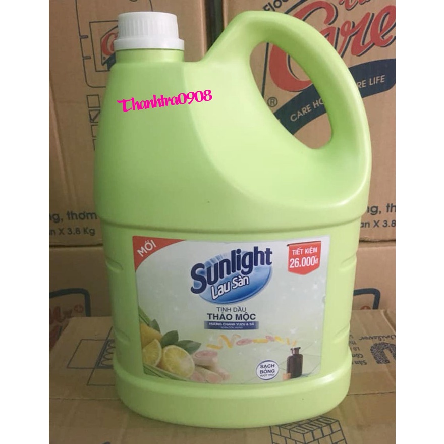 Nước lau sàn Sunlight can 3,6kg