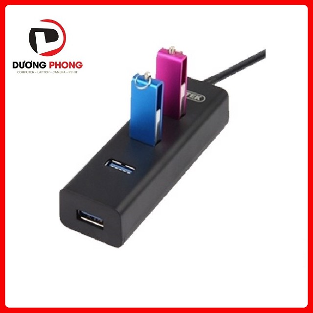 [Mã ELFLASH5 giảm 20K đơn 50K] Bộ chia USB 4 port 3.0 Unitek (Y3089) Chính hãng - BH 12 Tháng