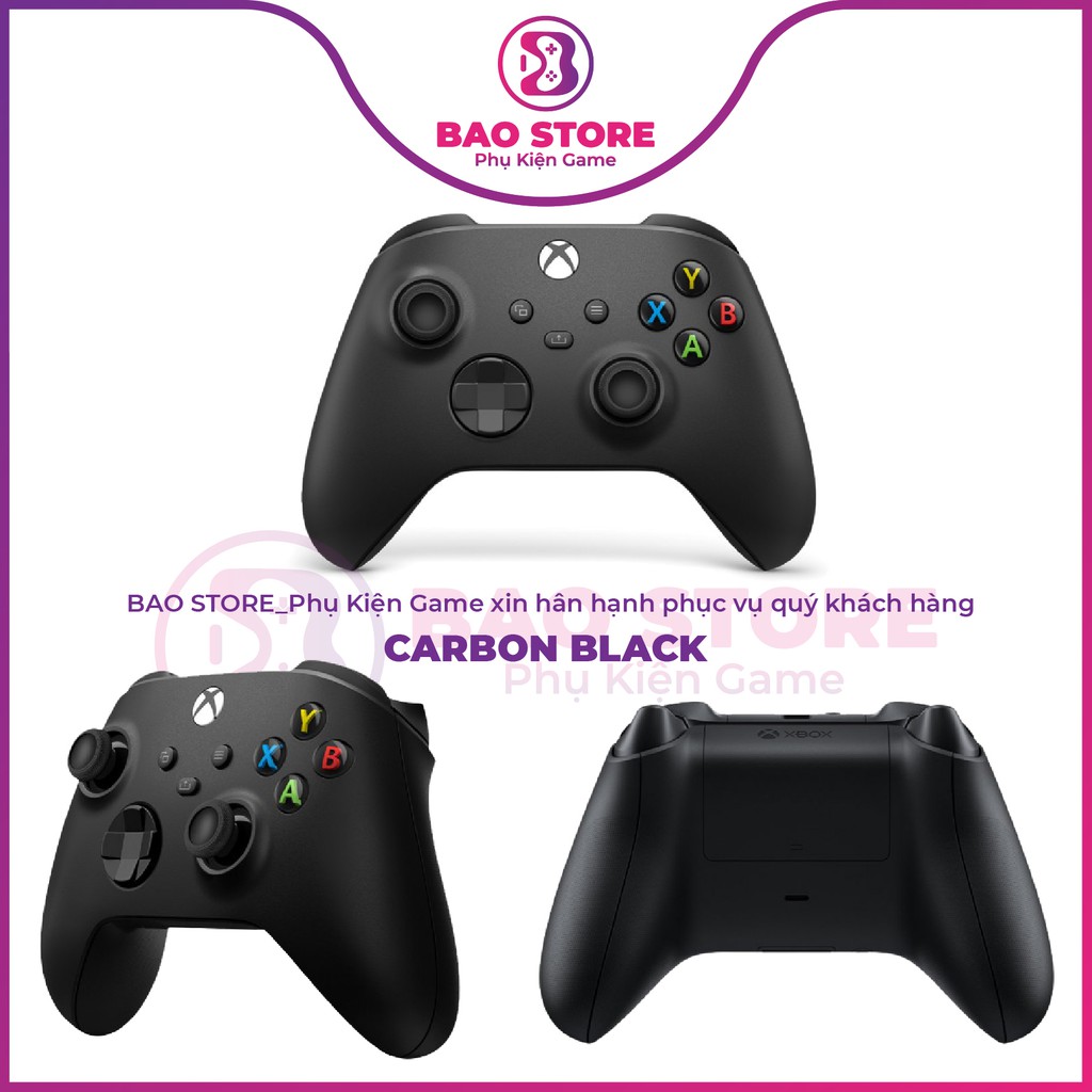 Tay cầm chơi game Xbox SERIES X WIRELESS - Màu đen , bảo hành 6 tháng l Chính hãng