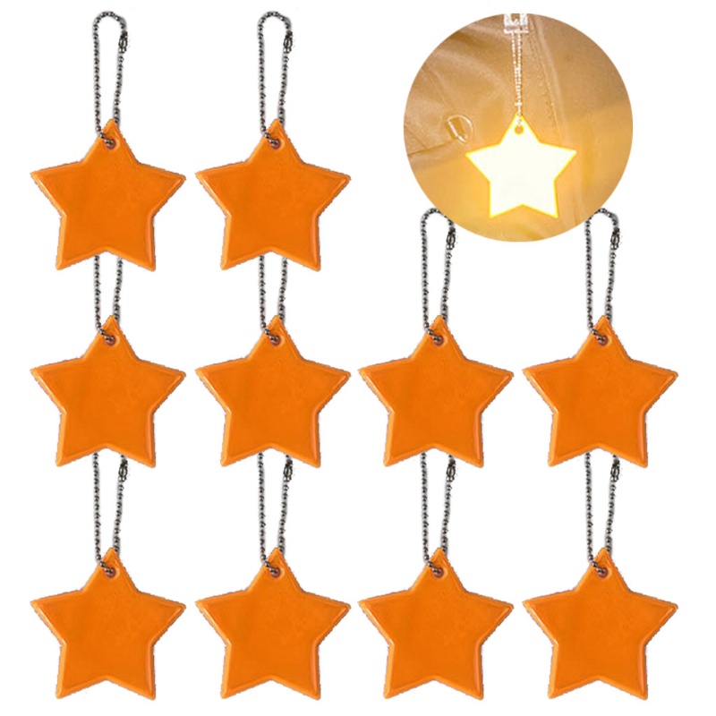 Set 10 Móc Khóa Thể Thao Phản Quang An Toàn