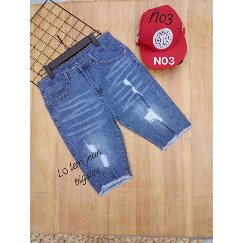Quần Jean Ngố bigsize nữ 32-36/ 7tất bigsize 60kg - 95kg | BigBuy360 - bigbuy360.vn