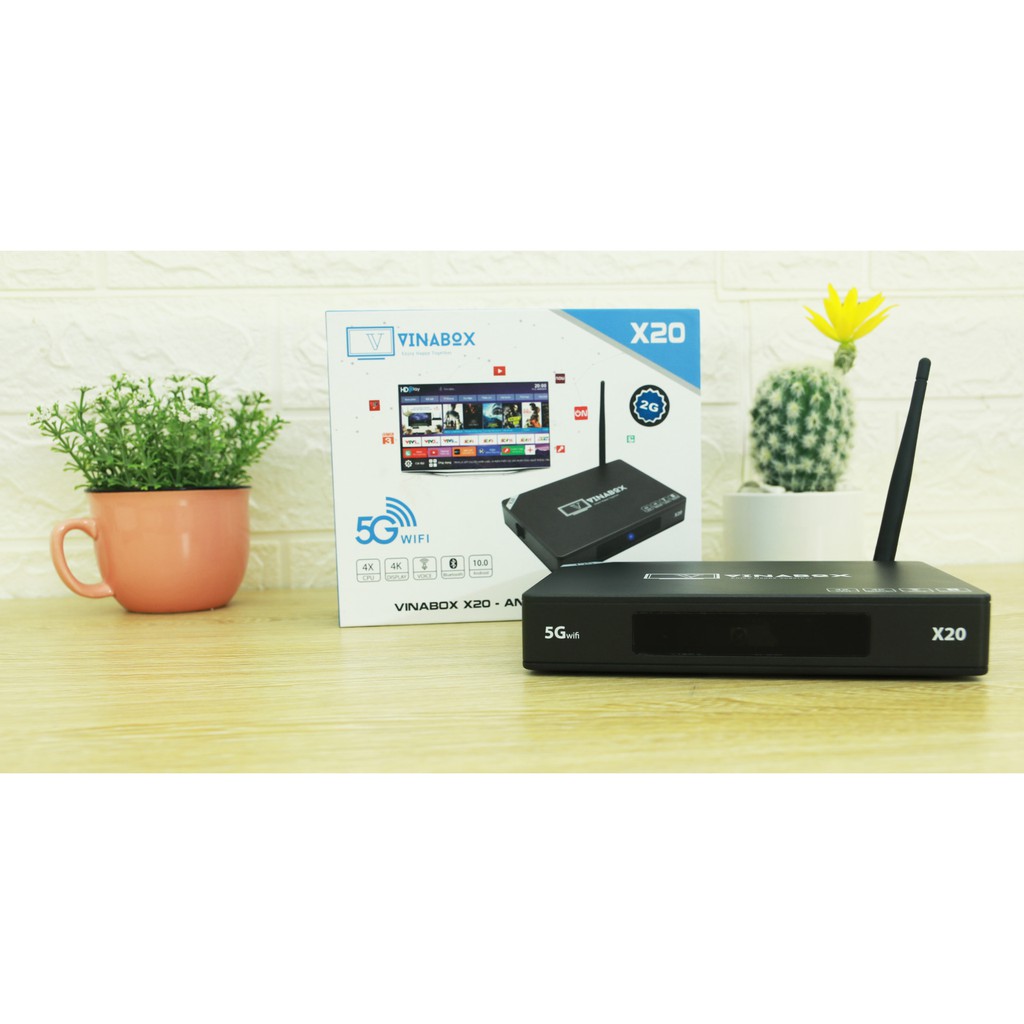 VINABOX X20, RAM 2GB, ANDROID 10, MỚI NHẤT NĂM 2020 HỖ TRỢ TÌM KIẾM GIỌNG NÓI.