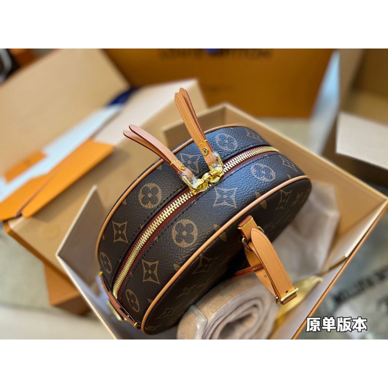 Túi xách nữ LV BOITE size22x20cm chất da dày dặn full 2 box phụ kiện xịn sò