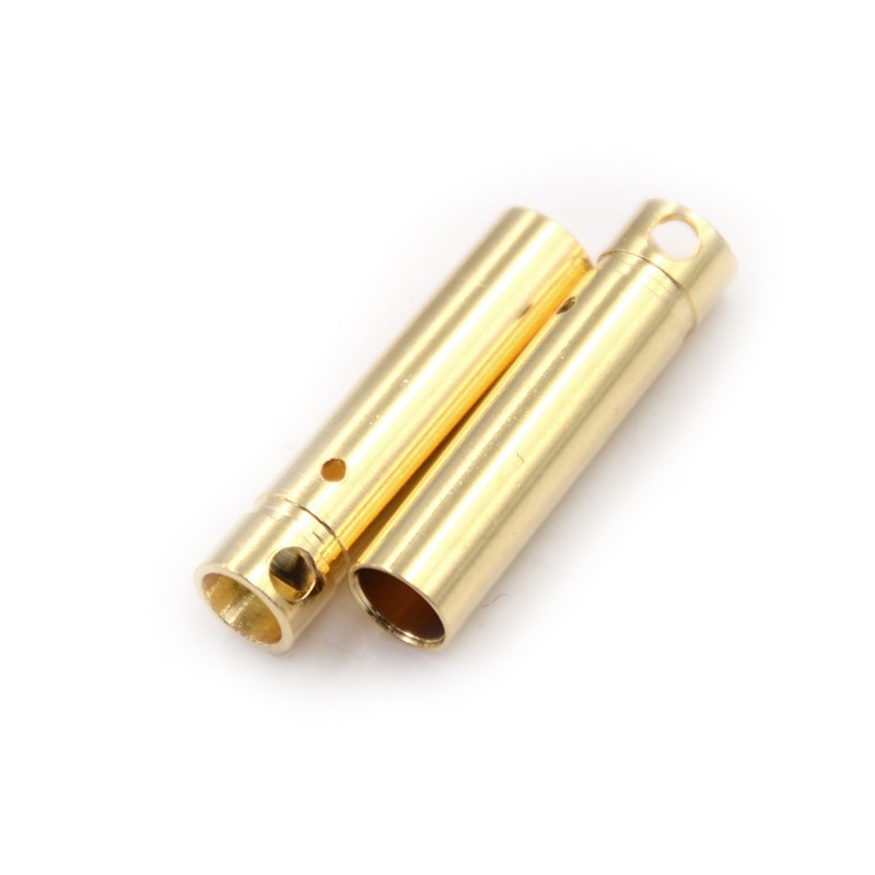 Set 10 Cặp Đầu Nối Dây Mạ Vàng 4.0mm 4mm Rc