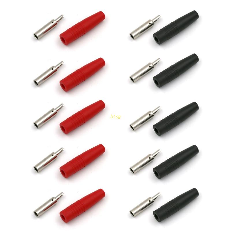 Đầu Nối Dây Cáp Chuối Cách Điện 4mm