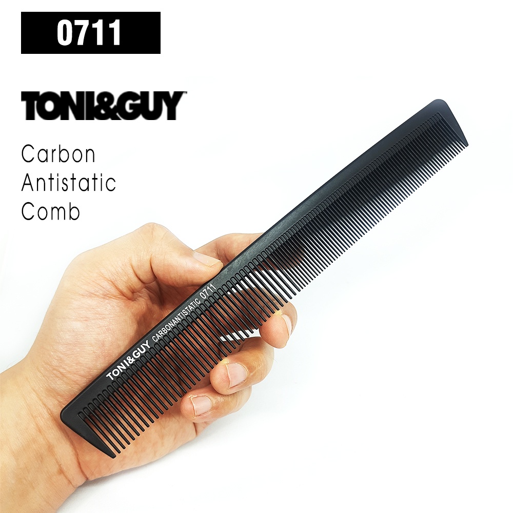 [HÀ NỘI]Lược Cắt Tóc Toni and Guy Đen 0711, Màu Đen Sang Trọng, Kiểu Dáng Thời Trang, Độ Cứng Và Đàn Hồi Tốt, Dễ Sử Dụng