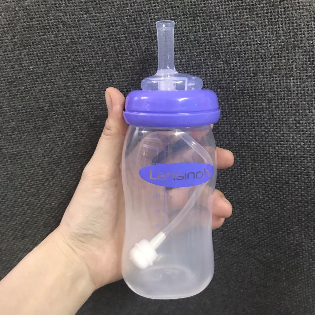 Ống Hút Thay Thế Bình Sữa Cổ Rộng,Cổ Hẹp Có Van Chống Sặc Hút Mọi Tư Thế (thay được Wesser, Pigeon,Lansi, agi...)