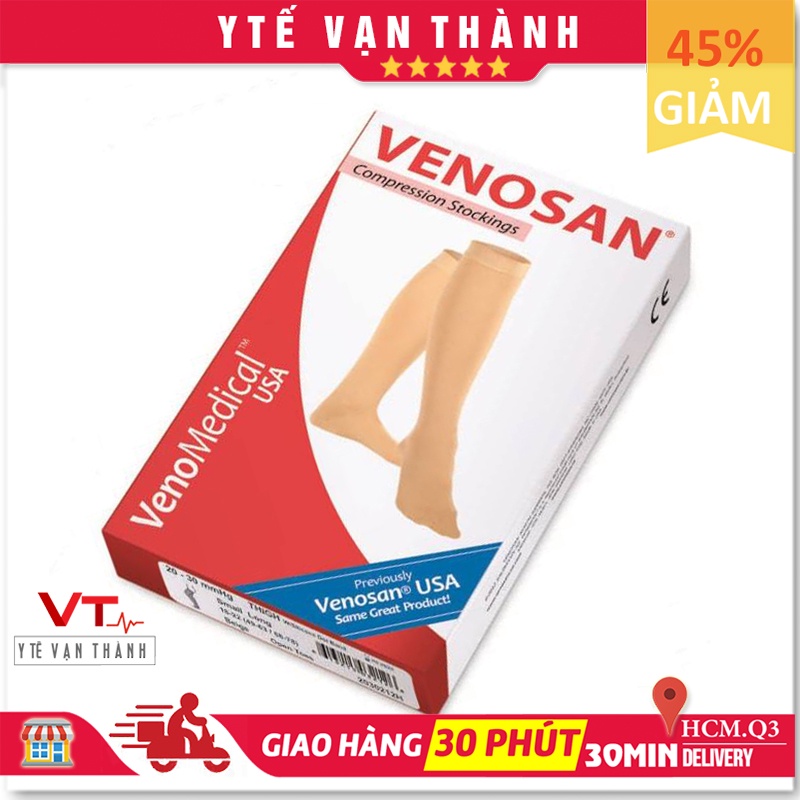 ✅ Vớ Suy Giãn Tĩnh Mạch (Tất Y Khoa): Venosan 6000 USA (Made in USA) - VT0453