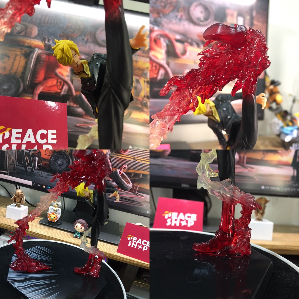 Mô Hình Sanji One Piece Đồ Chơi Decor Bàn Học Bàn Làm Việc Phòng Ngủ Anime Manga MH07