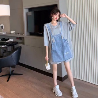 [ORDER] Áo pull nữ giả yếm jeans
