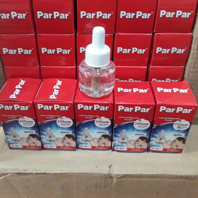 Tinh dầu đuổi muỗi, đuổi côn trùng, parpar (đỏ)
