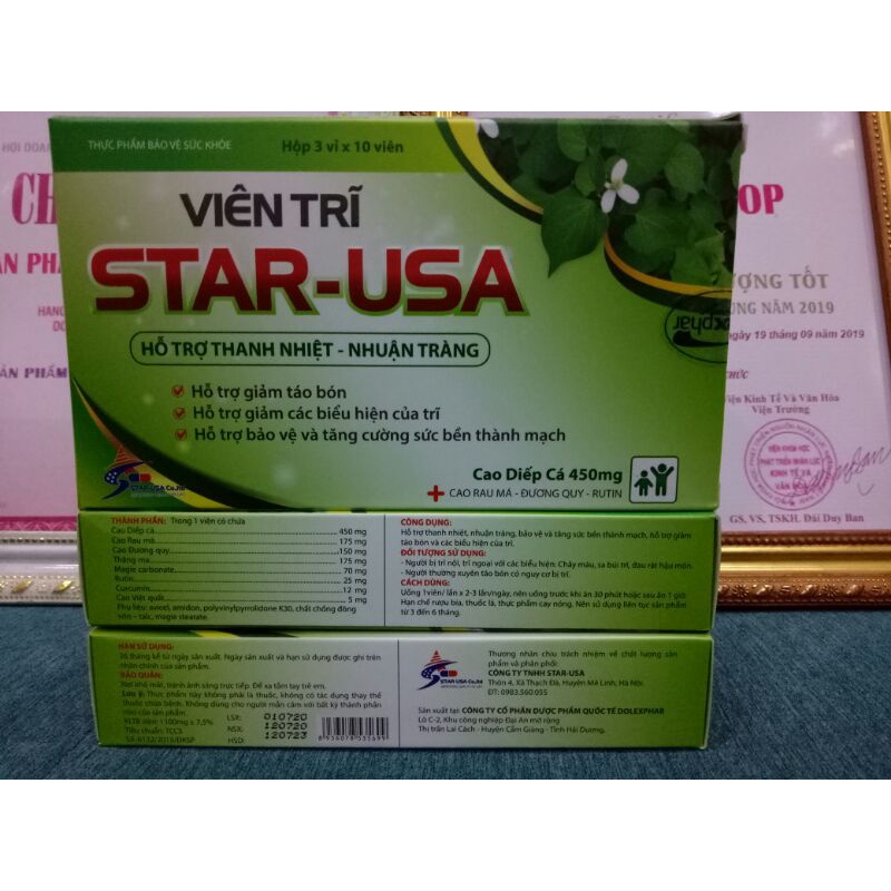 Viên Trĩ Star Usa
