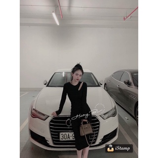 Đầm body khoét vai