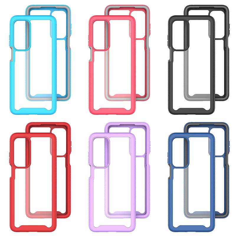 Ốp Điện Thoại 2 Trong 1 Chống Sốc Bảo Vệ 360 Độ Cho Motorola Moto Edge 20 Pro 20 Lite Edge 2021