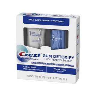 Bộ Dưỡng Nướu và Làm Trắng Răng Crest Pro-Health Gum Detoxify