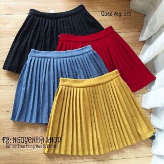 Chân váy xòe dễ thương