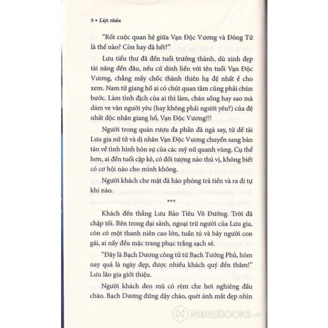 Sách - Liệt Thần (Huy Hoàng)