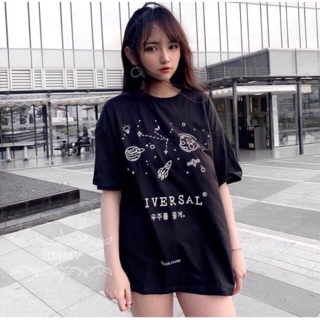 Hot Áo thun tay lỡ dáng rộng unisex : universal đẹp