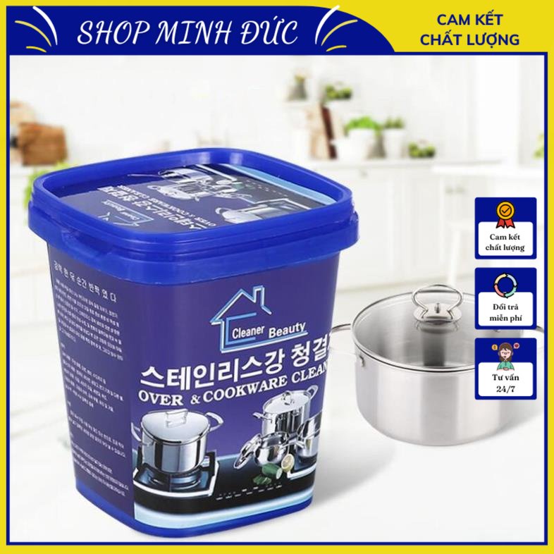 Kem Tẩy Xoong Nồi Đa Năng Hàn Quốc Siêu Sạch Tẩy rửa chất bẩn nhanh chóng và dễ dàng