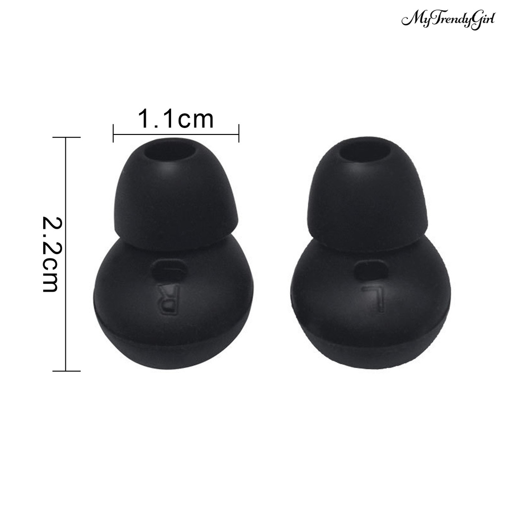 Set 2 Cặp Vỏ Bọc Tai Nghe Bằng Silicon Thoải Mái Cho Samsung Gear Circle | BigBuy360 - bigbuy360.vn