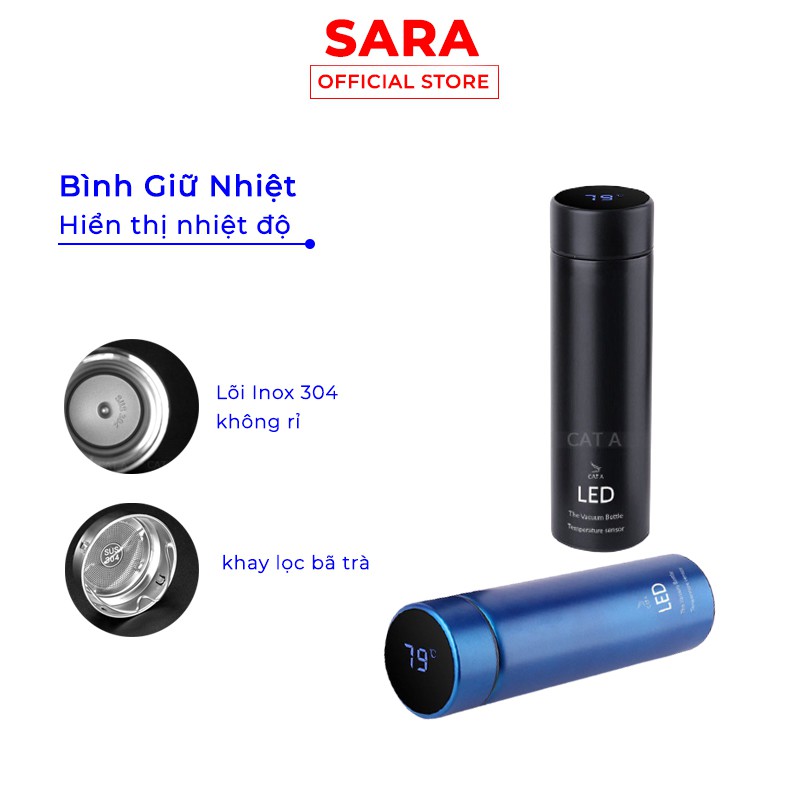 [FREESHIP] Bình giữ nhiệt chất lượng cao ruột inox LIFE 500ml