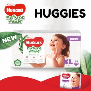 Tã Dán Quần Huggies Platinum Nature Made Size NB/S/M/L/XL/XXL