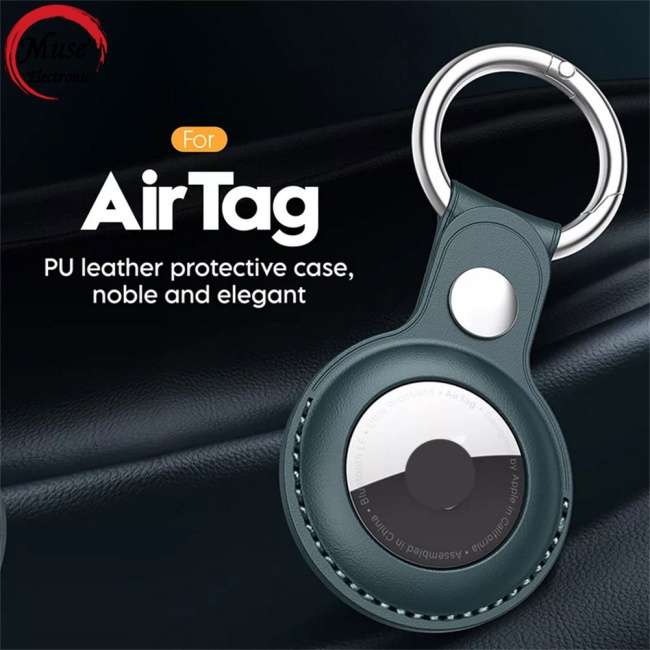 Vỏ Da Đựng Chìa Khóa Định Vị Chống Thất Lạc Cho Ios Airtag