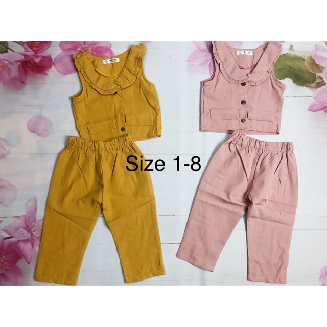Set giả vét bé gái size 12-23kg