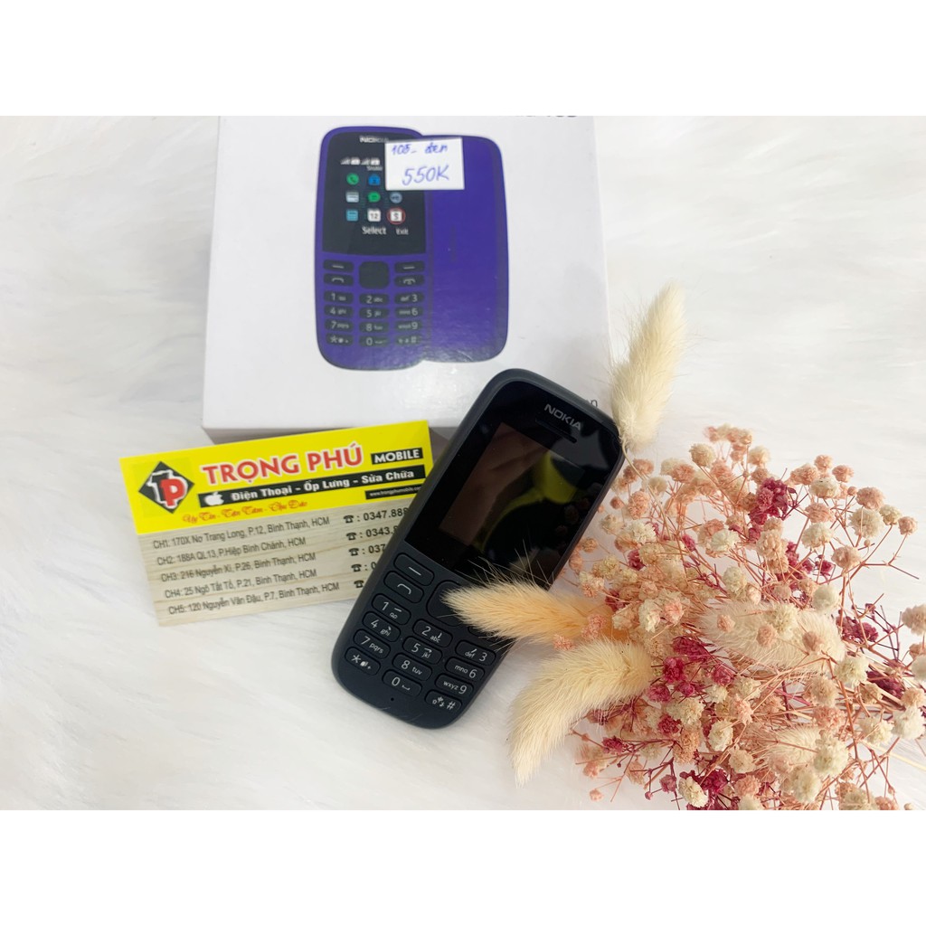 Điện thoại Nokia 105  - 2sim - mới full box