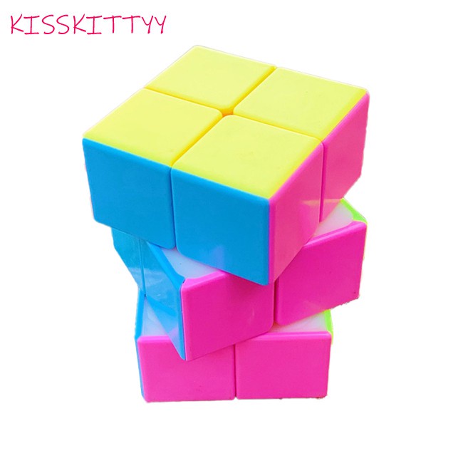 kisskittyy  2x3x3 Speed Cube Stickerless Smooth Magic Cubes Profession Puzzle Cube for Children infinity cube magic rubik blocks Good rubik blocks