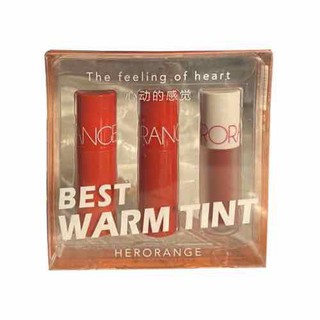 SET SON 3 THỎI HERORANGE BEST WARM & COOL TINT