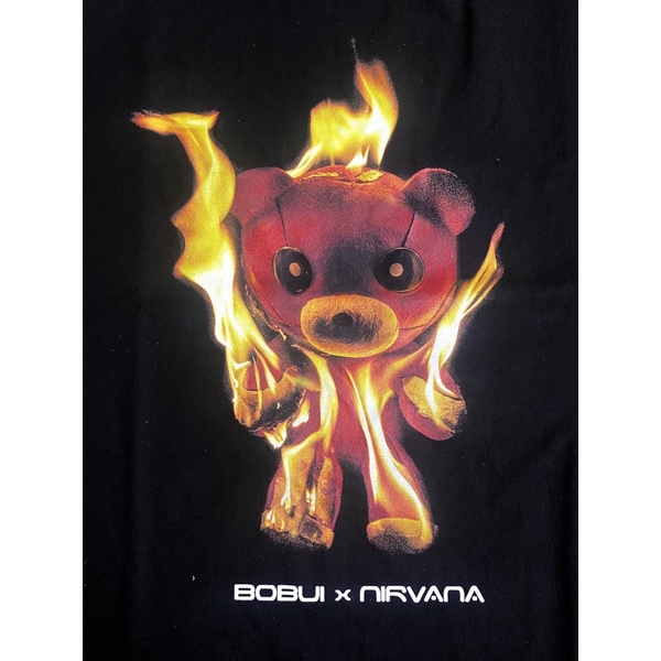 Bobui x rỉvana / áo bobui gấu lửa