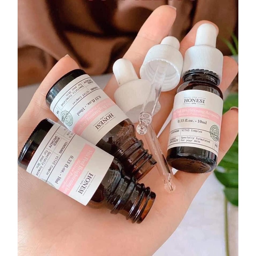( 1 lọ ) Tinh chất serum Honesi Vita Peel Brightening Ampoule Hàn Quốc cải thiện da nám, sạm - CO206