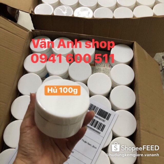 Hủ đựng kem 100g [RẺ CHƯA TỪNG CÓ] [TRẮNG, ĐEN, VÀNG, XANH, HỒNG] HỘP ĐỰNG KEM SIÊU RẺ