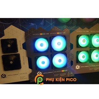 Quạt tản nhiệt PHANTEKS Metallic Gear Skiron 140mm
