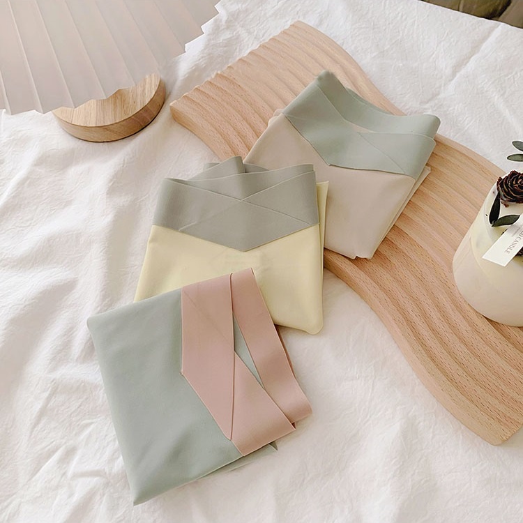 SET 4 QUẦN LÓT BẦU VÀ SAU SINH CẠP CHÉP VIỀN SÓNG KHÔNG ĐƯỜNG MAY CHẤT LỤA BĂNG KHÁNG KHUẨN CHO MẸ BẦU MANG THAI