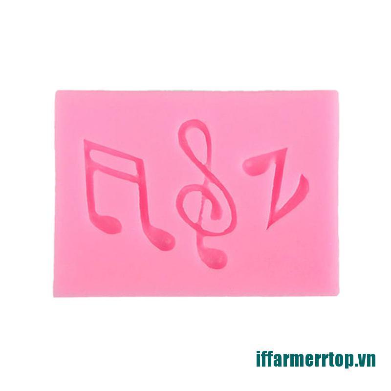 hot&Musical Note Silicone Fondant Mold Cake Sugarcraft Decorating Chocolate Mould