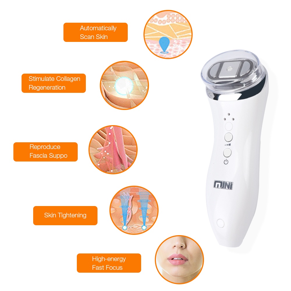 foreverlily Máy Mát Xa Nâng Cơ Mặt CổCổ Tần Số Sóng Siêu Âm Máy Hifu lưỡng cực