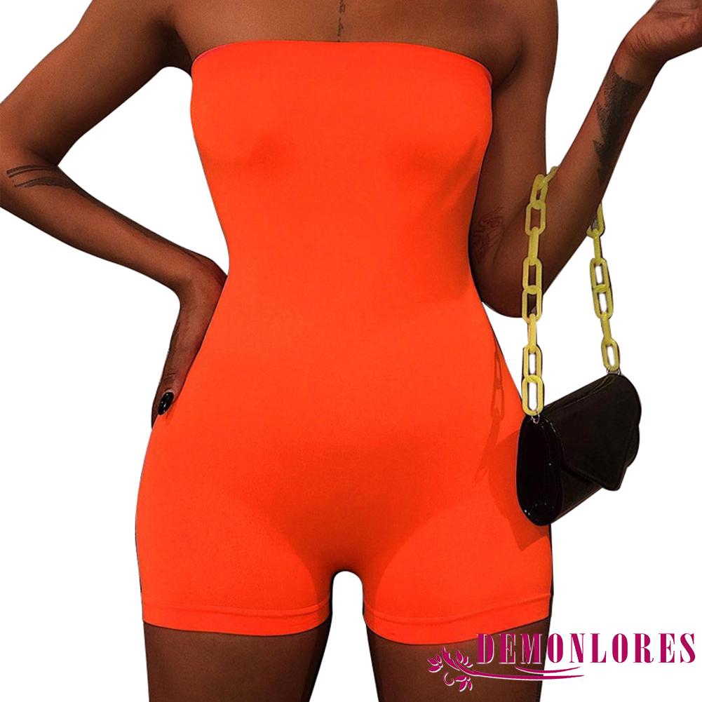 Jumpsuit Trễ Vai Thiết Kế Ôm Sát Tôn Dáng Quyến Rũ