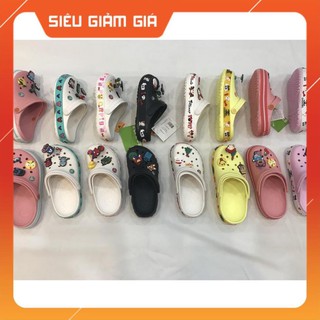 Dép sục đi mưa nam, nữ, tặng 6 sticker