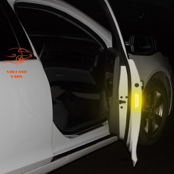 Miếng dán phản quang Volcano Cars cảnh báo mở cửa dành cho xe hơi ô tô vân carbon siêu bền đảm bảo an toàn | BigBuy360 - bigbuy360.vn