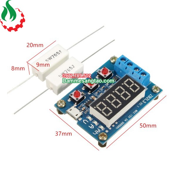 Mạch đo dung lượng pin ZB2L3