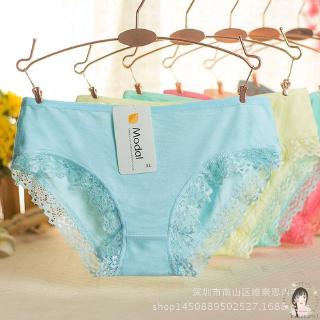Quần Lót Cotton Phối Ren